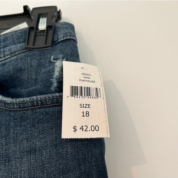 NWT DL1961 Boys Brady Slim Jeans – Size 18, Medium Wash, Stretch Denim, - Picture 7 of 10